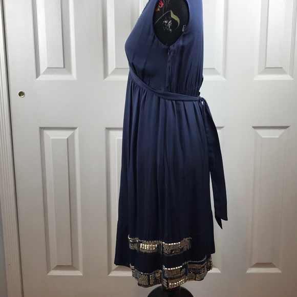 Robe Cocktail Jodi Arnold 'Mint' En Soie 100% - Couleur Gris Deux Tons - Taille 6 (US) - Neuf Avec étiquettes (Prix D'origine 365$) - Taille Empire, Longueur Mi-mollet